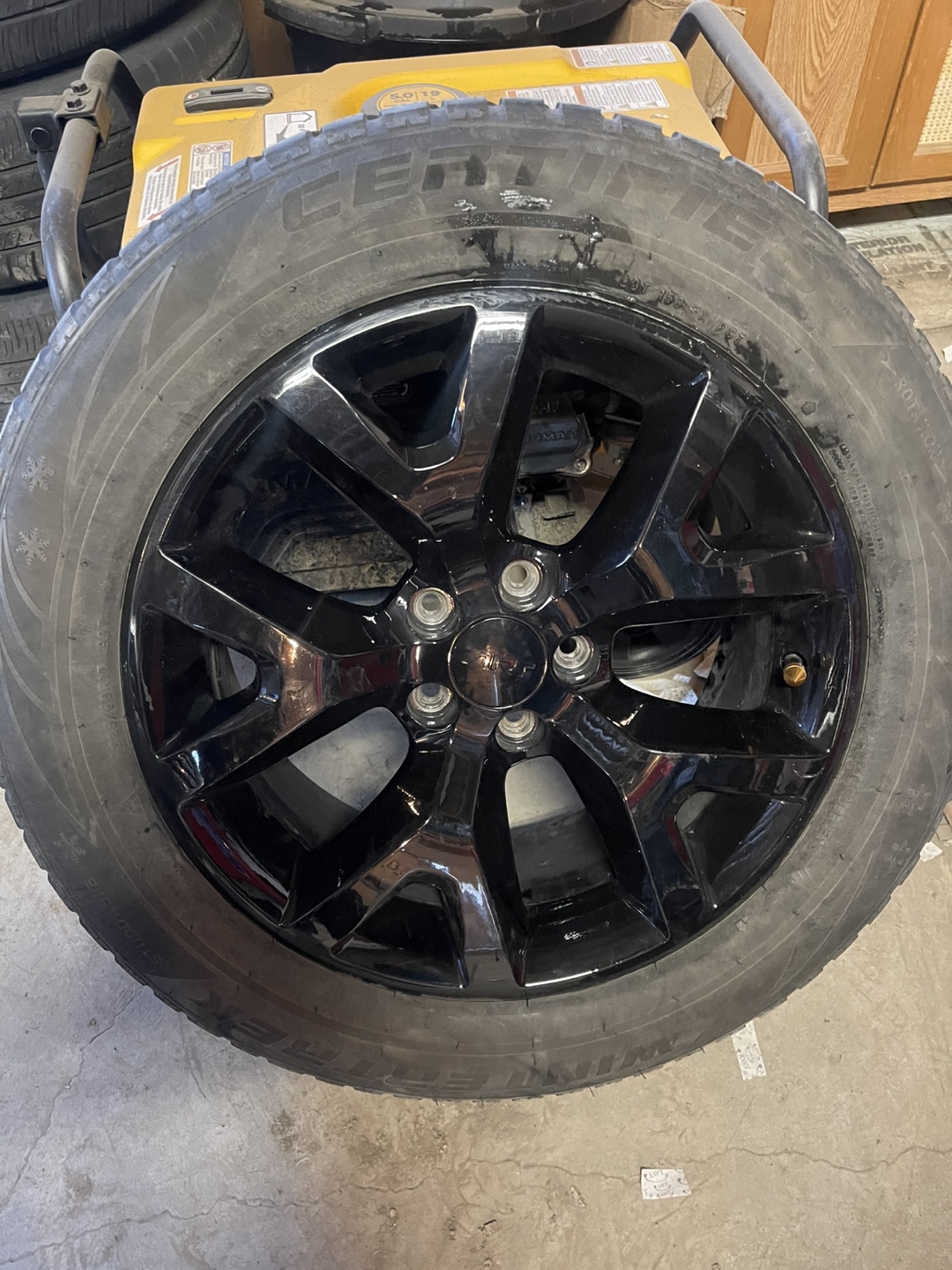 Set of 4 ART Gloss Black 17" Wheels - photo 4