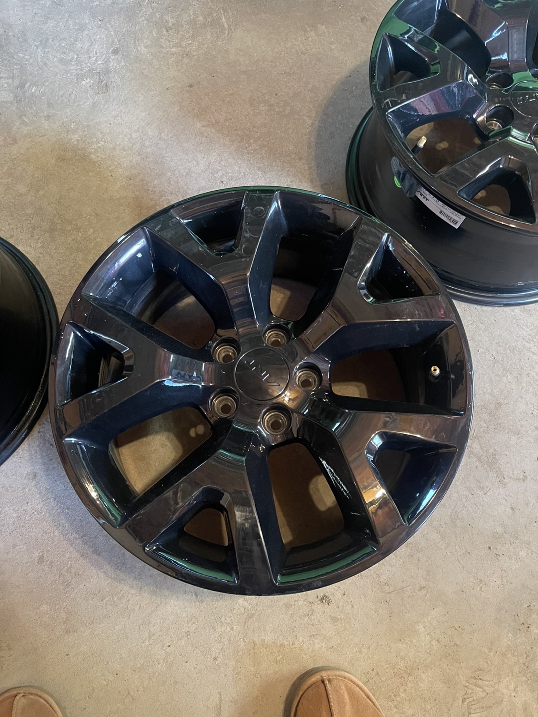 Set of 4 ART Gloss Black 17" Wheels - photo 2