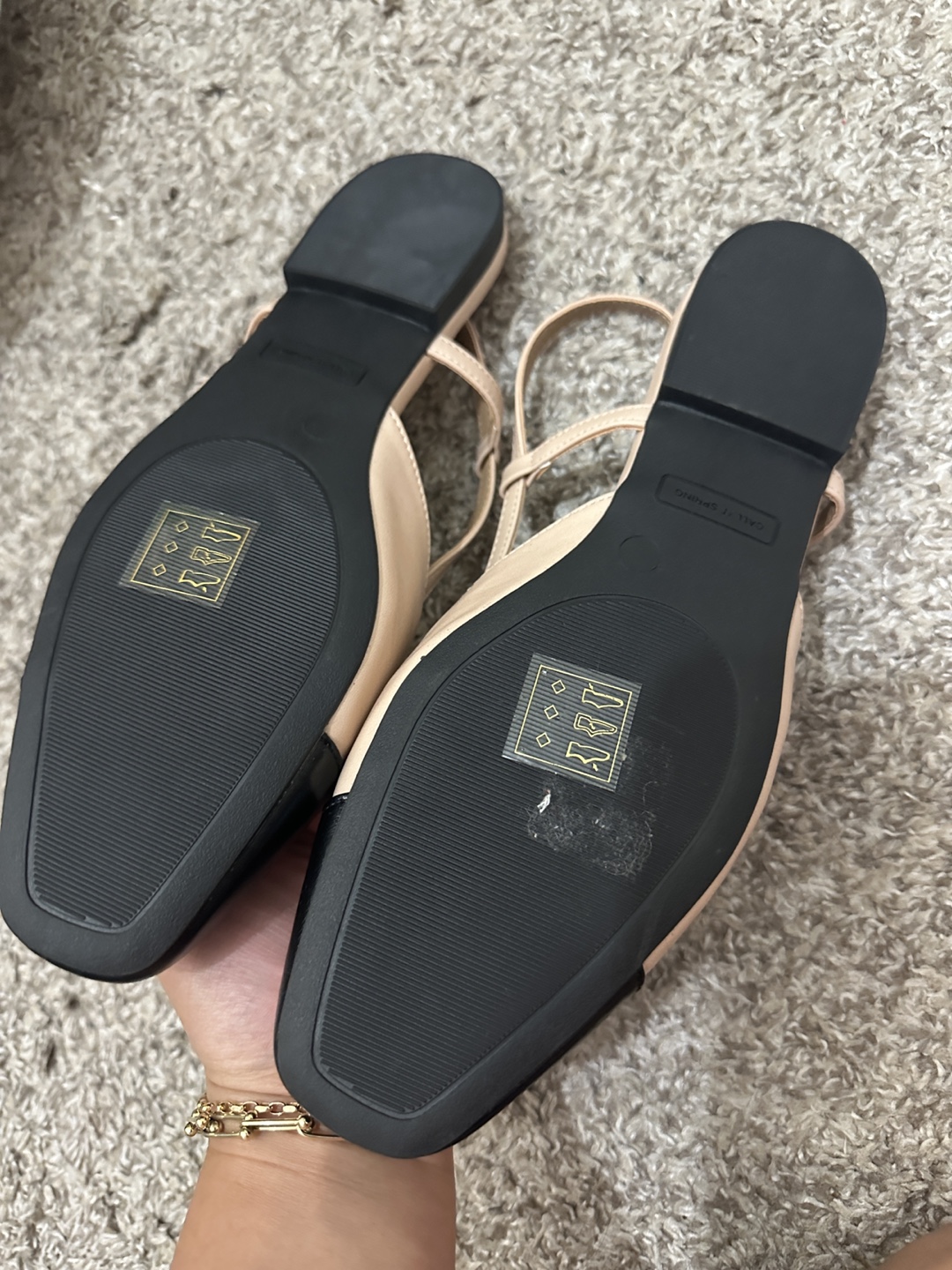 Call It Spring Vegan Slingback Flats - Size 8 - photo 3