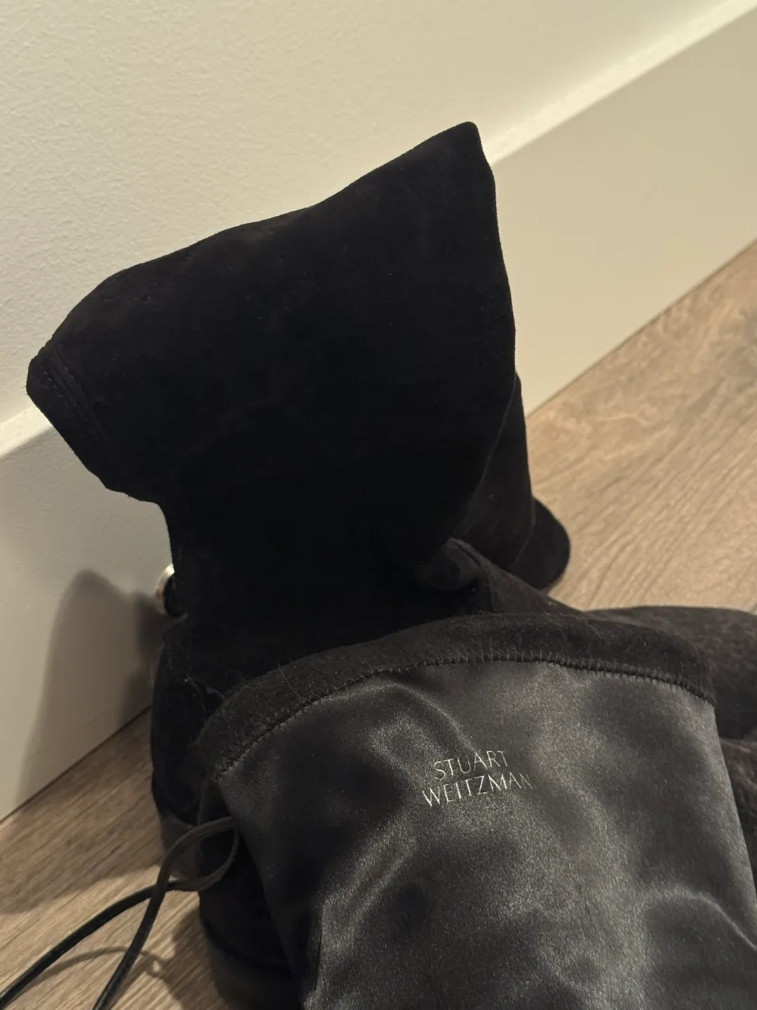 Stuart Weitzman Black Over-the-Knee Boots thumbnail