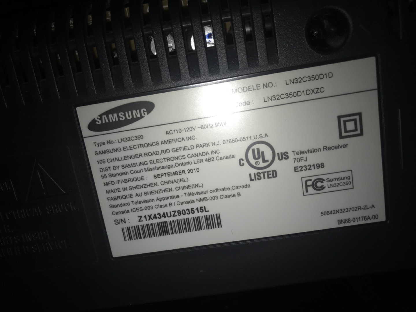 Samsung 32 inch LCD TV with remote (not SMART)❤️ - photo 3