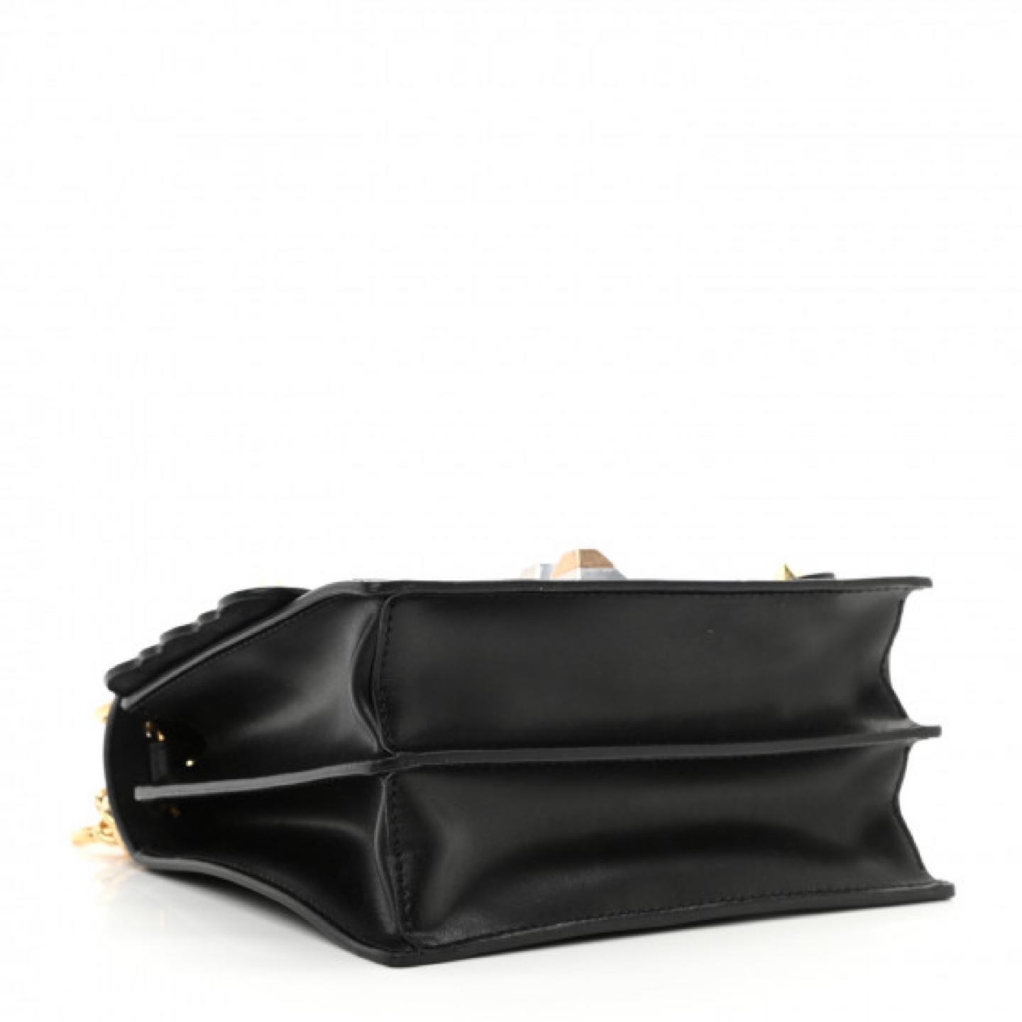 Fendi Kan I Studded Leather Shoulder Bag - photo 3