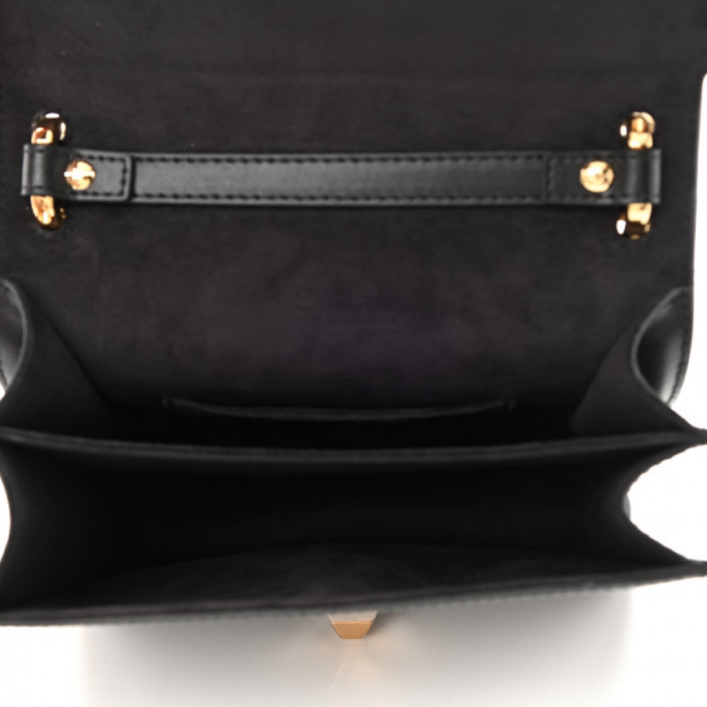 Fendi Kan I Studded Leather Shoulder Bag - photo 4