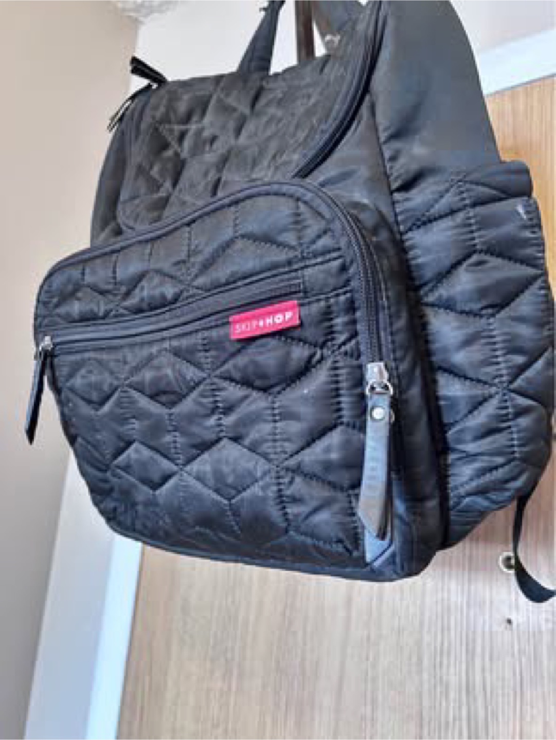 Skip Hop Black Diaper Backpack - photo 2