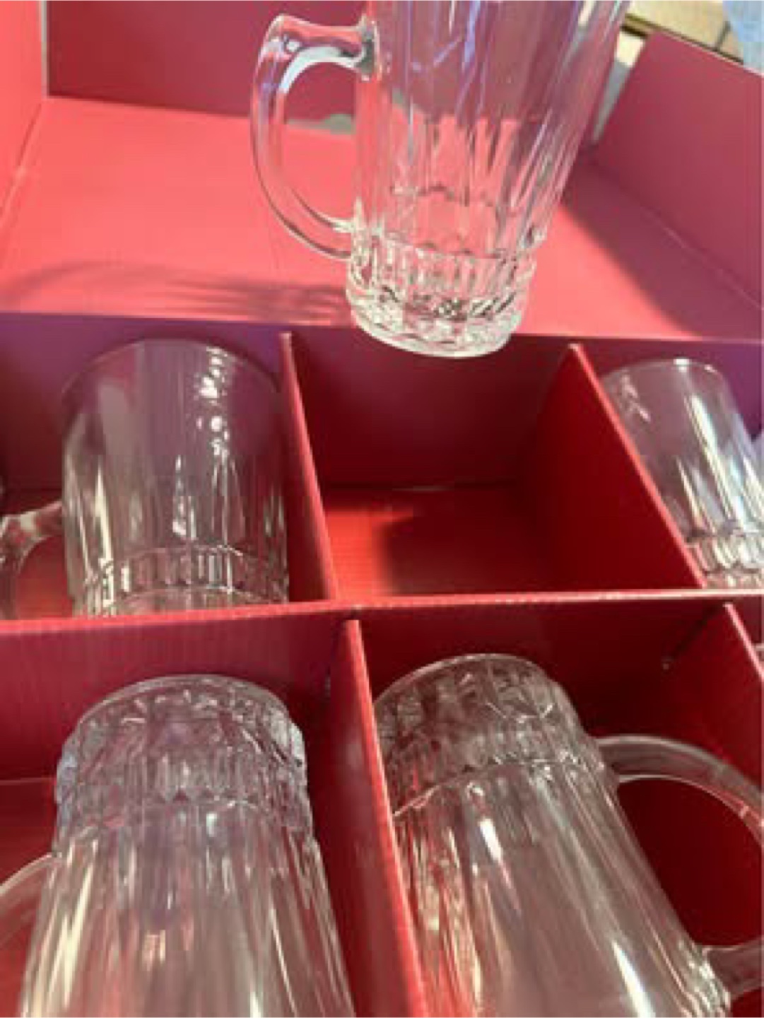 Luminarc Imperator 12 Piece Mug Set - New in Box! - photo 2