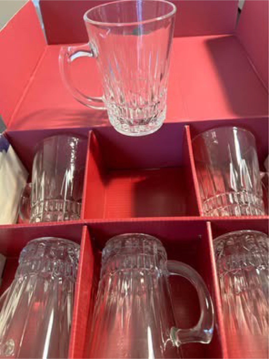 Luminarc Imperator 12 Piece Mug Set - New in Box!