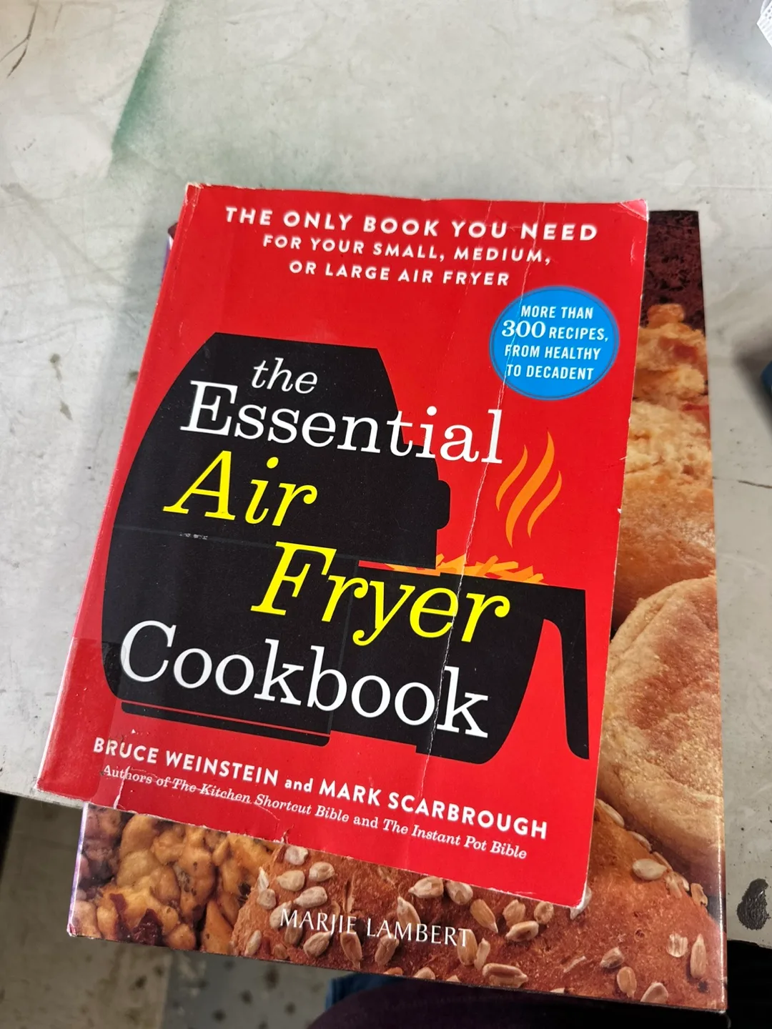 Cookbooks: Weightwatchers, Air Fryer, Bread Machine +