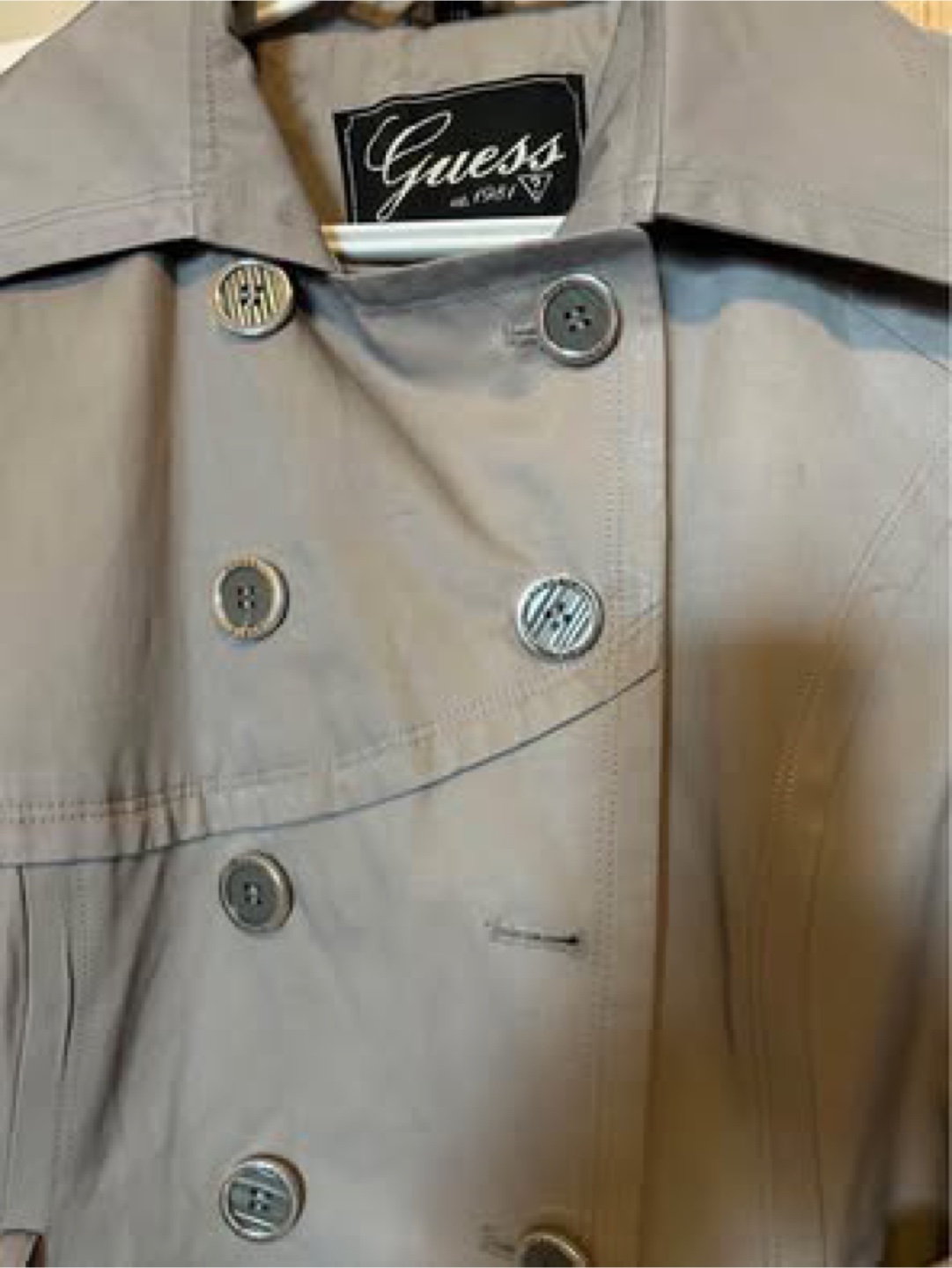 Guess Trench Coat - Size Small - photo 3