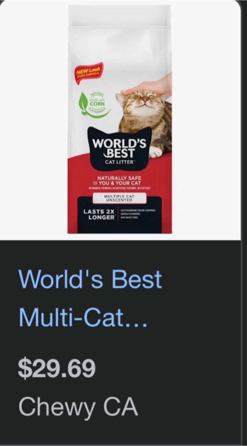 World's Best Cat Litter - Multiple Cat Unscented - photo 2