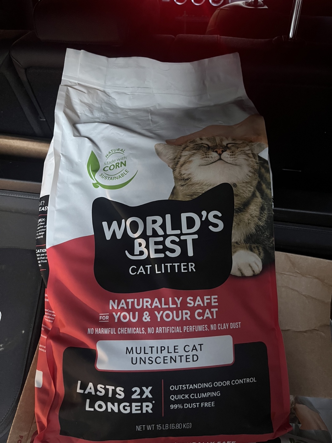 World's Best Cat Litter - Multiple Cat Unscented