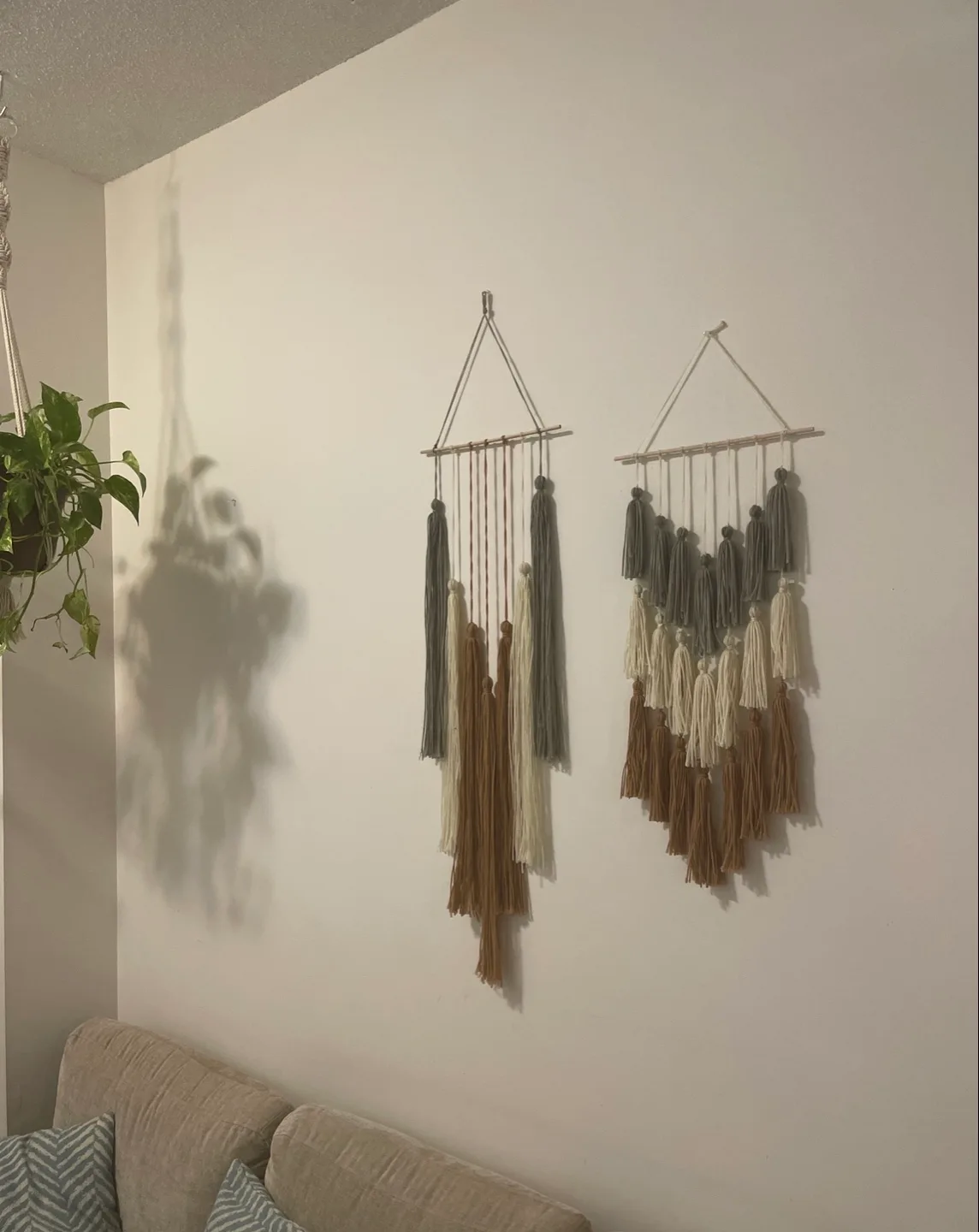Handmade Yarn Wall Hanging Decor image indicator(4)