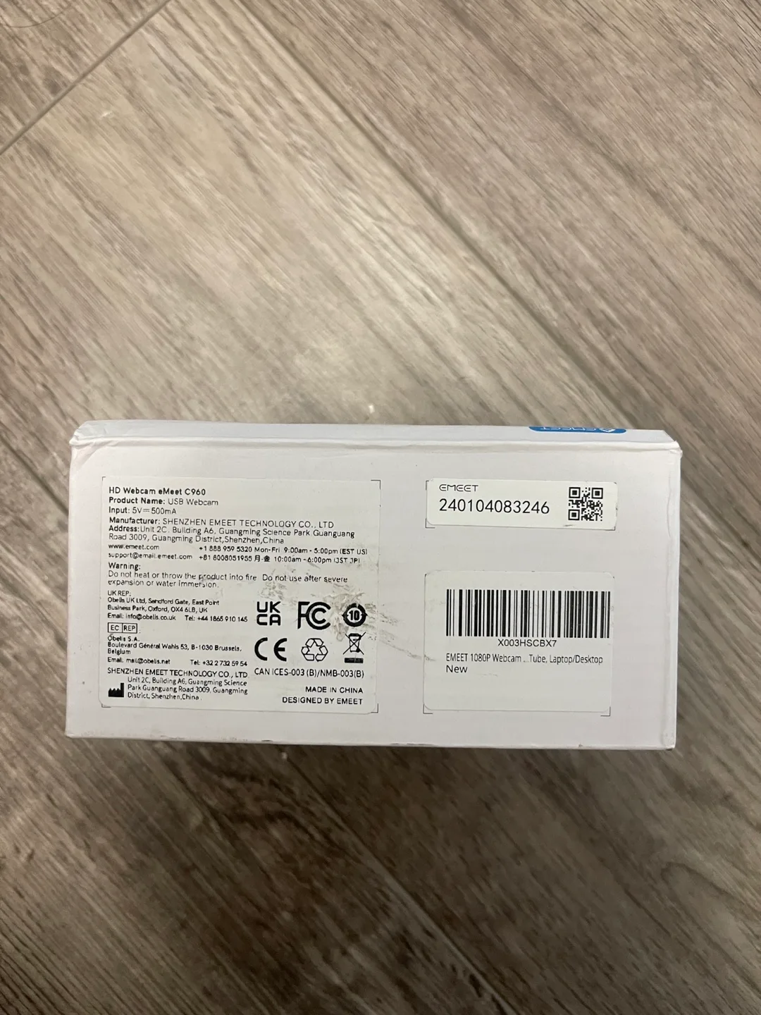 New EMEET SmartCam C960 HD 1080P USB Webcam image indicator(4)