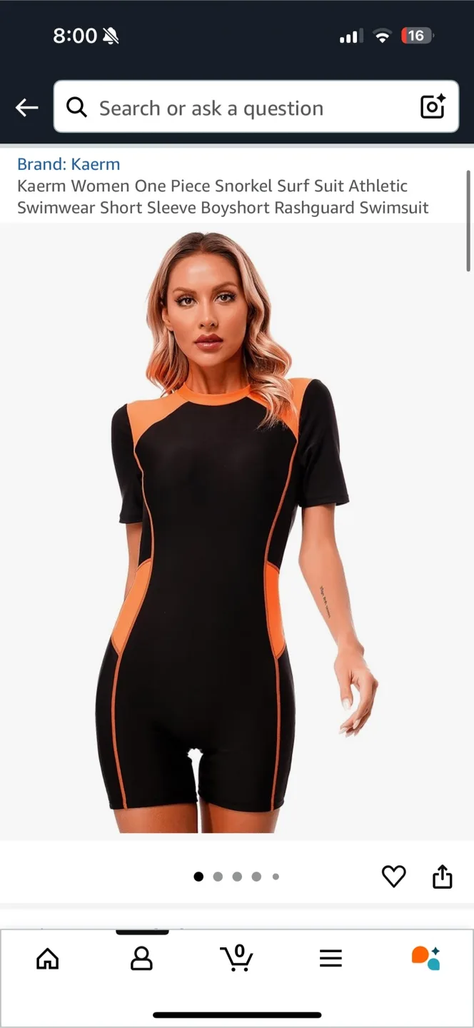 Kaerm Women's One Piece Swimsuit - New thumbnail