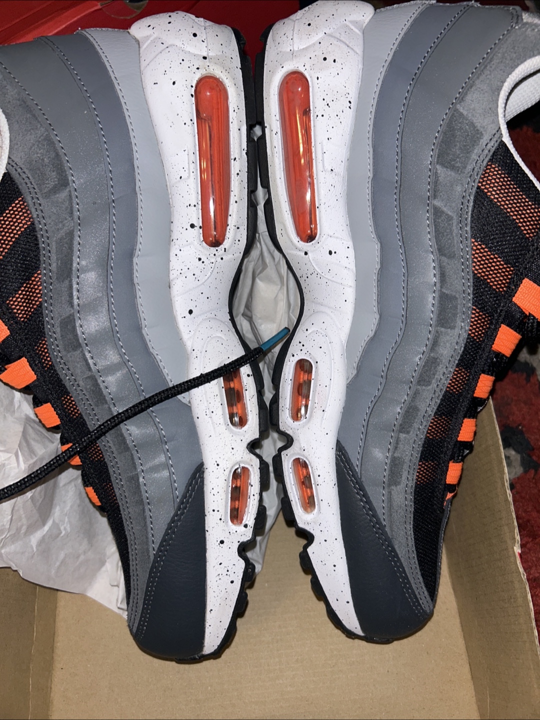 Nike Air Max 95 Gray/Orange - photo 5