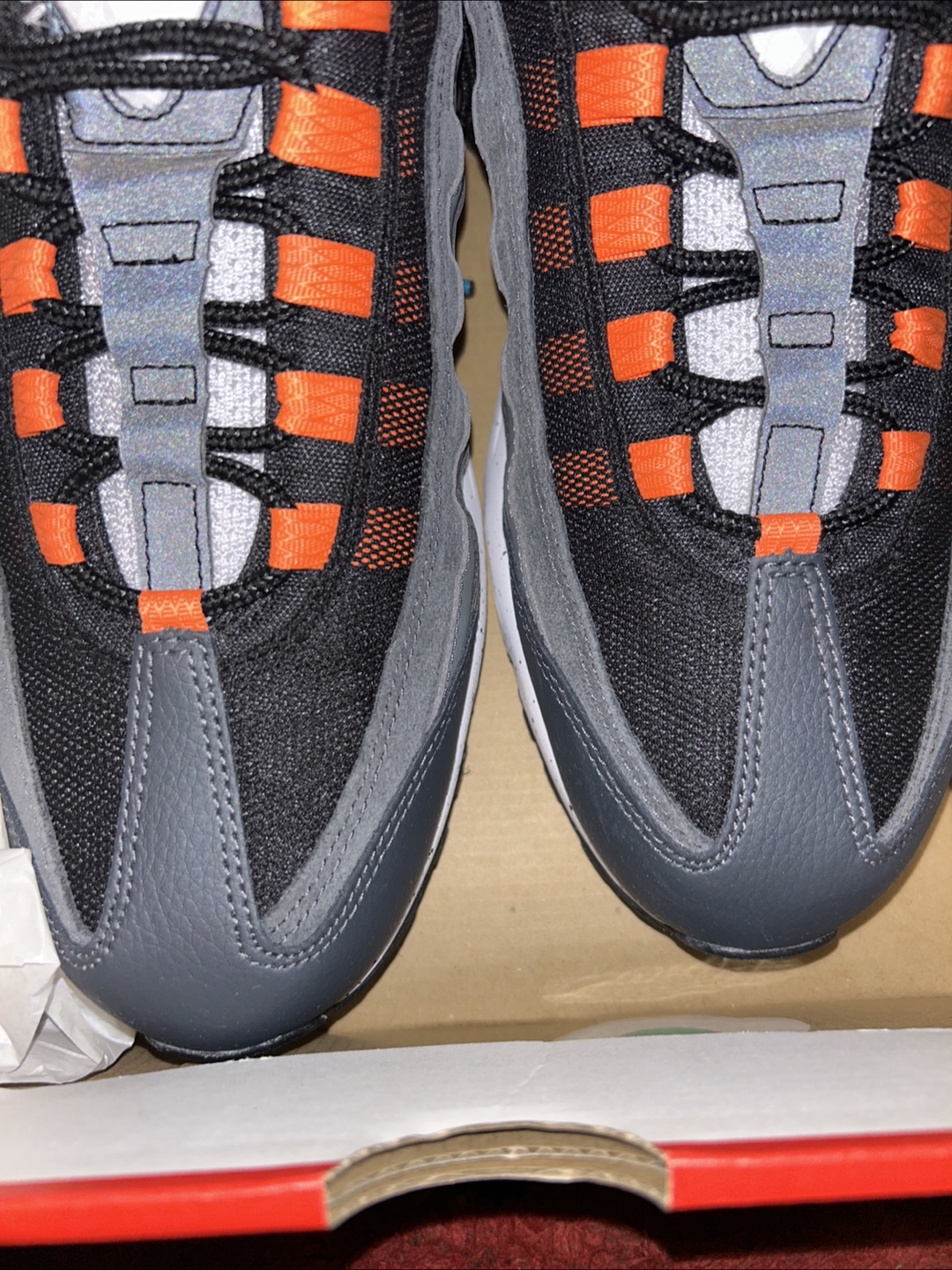 Nike Air Max 95 Gray/Orange - photo 3