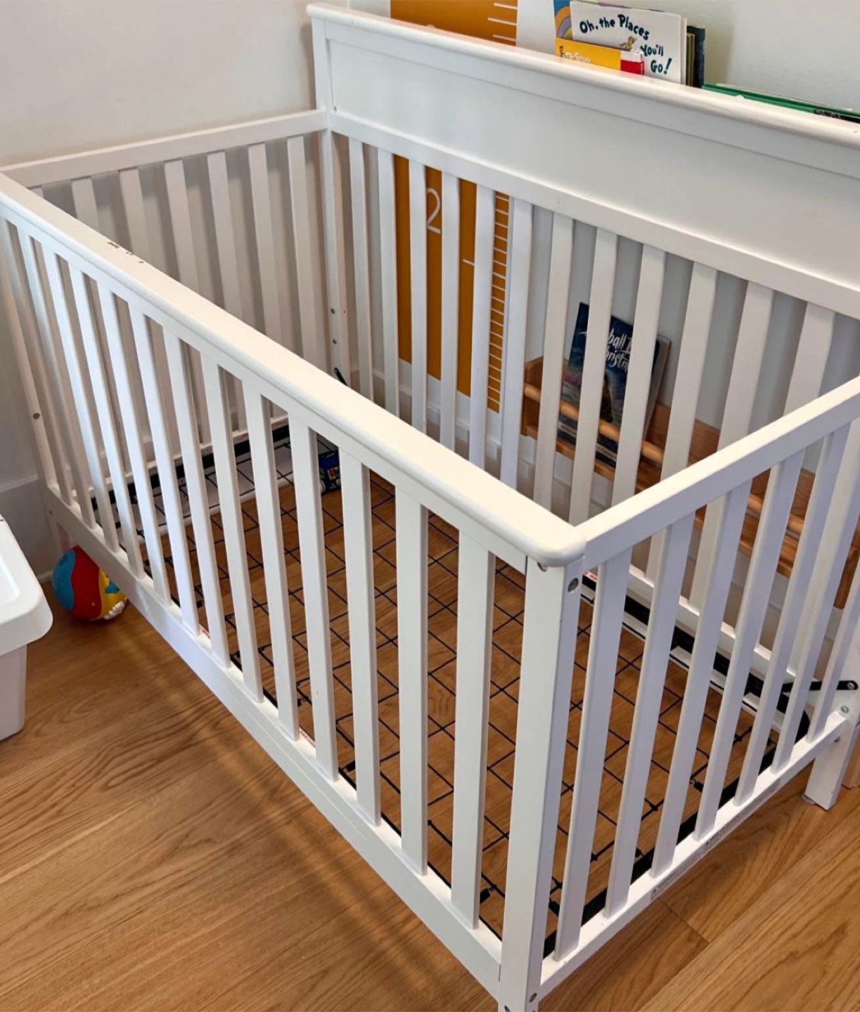White Baby Crib