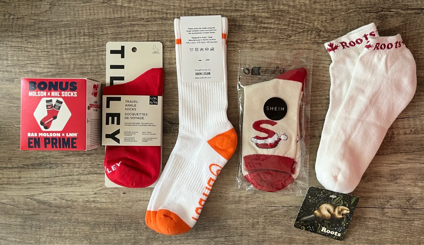 $7 Custom Socks (SHEIN, Roots Canada & more!) (NEW) thumbnail