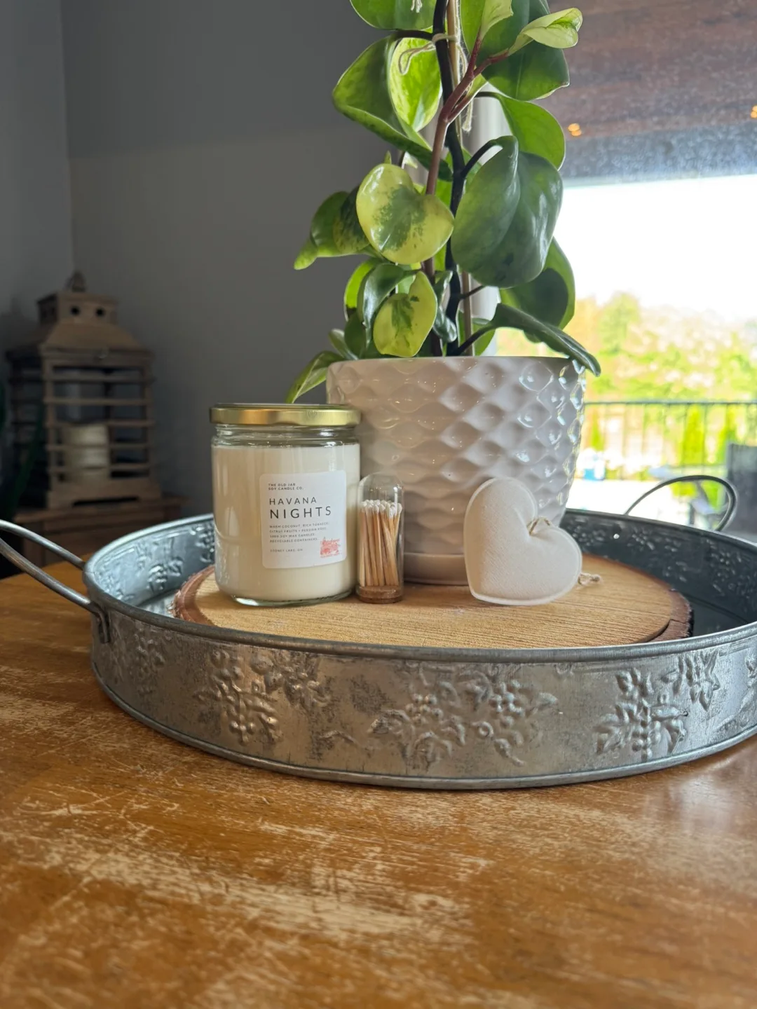 Galvanized Decor Tray image indicator(2)