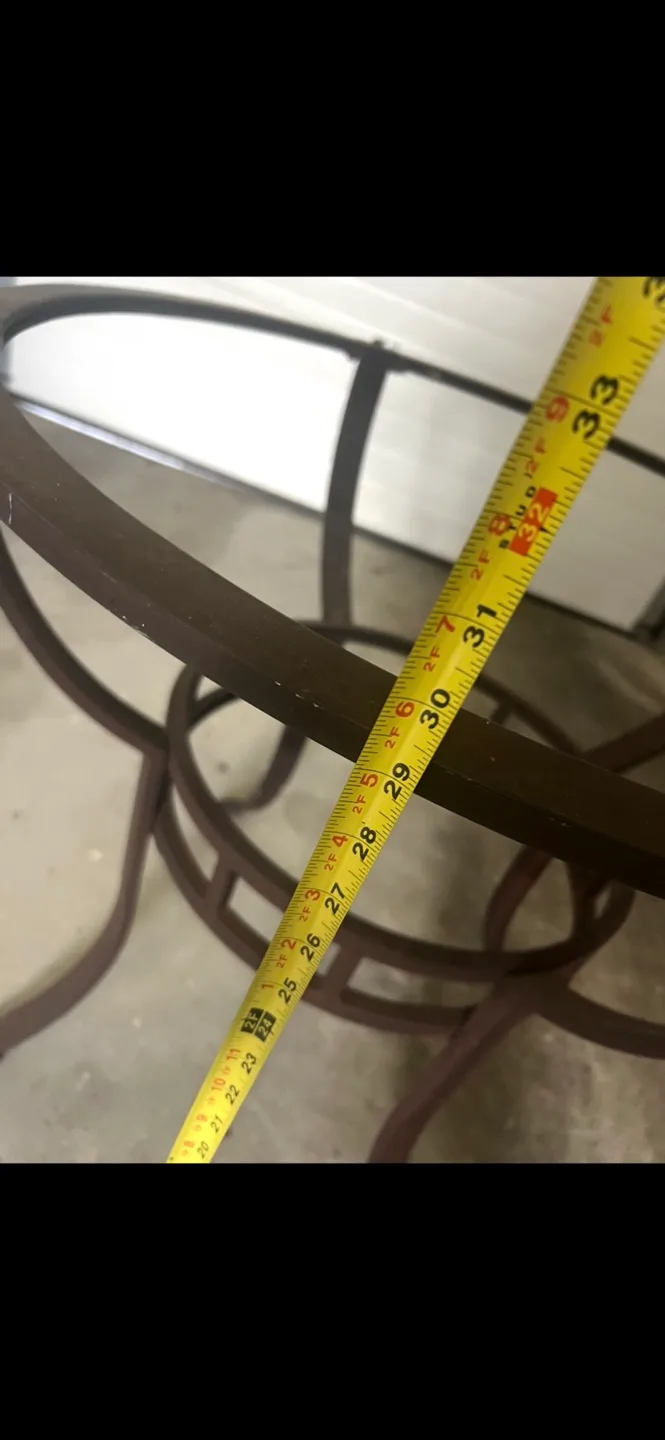 Round Glass Table Top - 54 inch diameter image indicator(5)