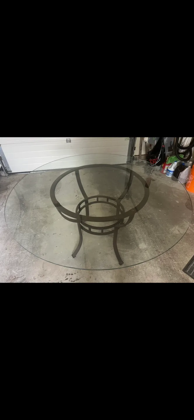 Round Glass Table Top - 54 inch diameter image indicator(7)