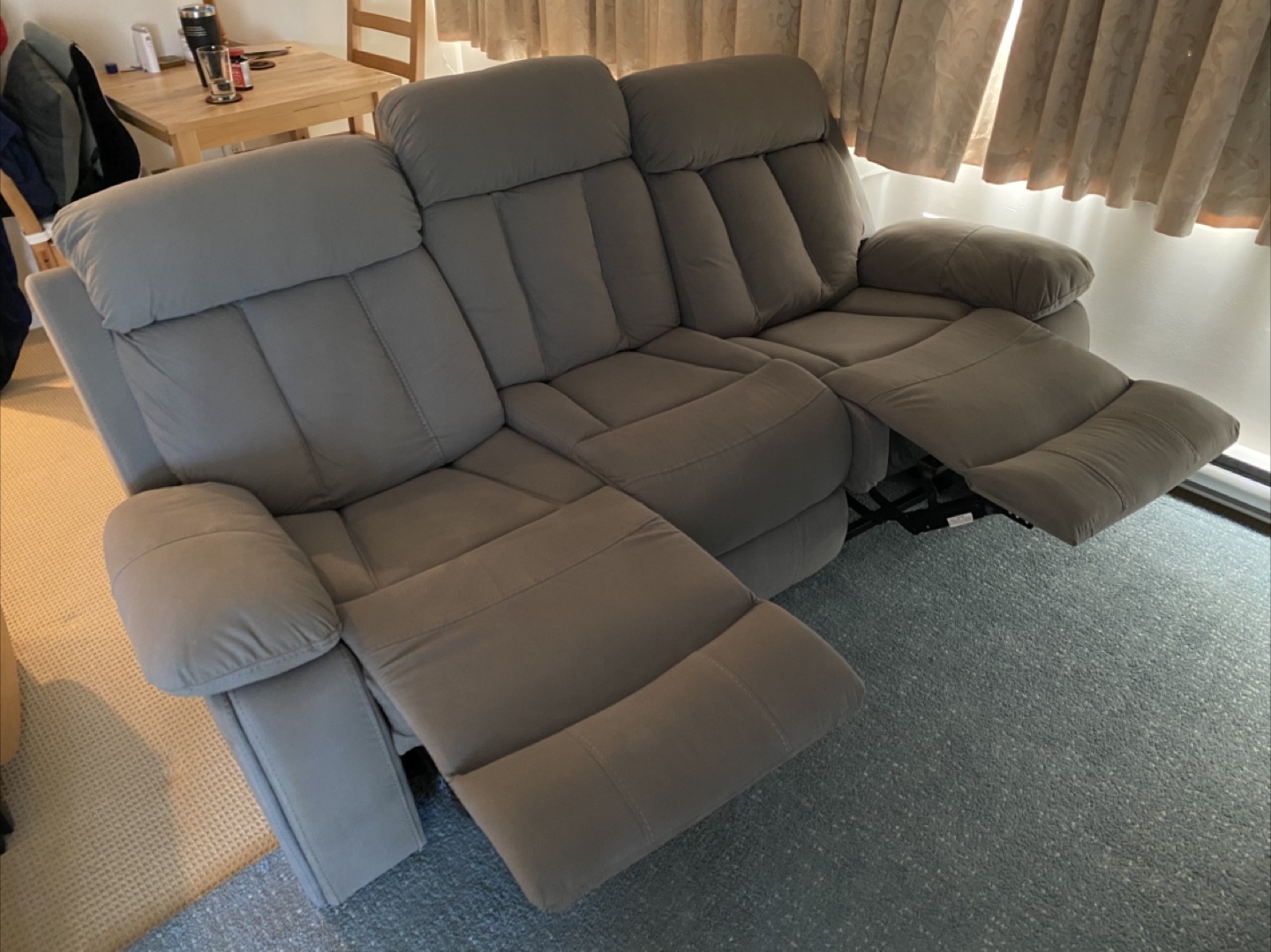 Reclining Love Seat and Sofa
