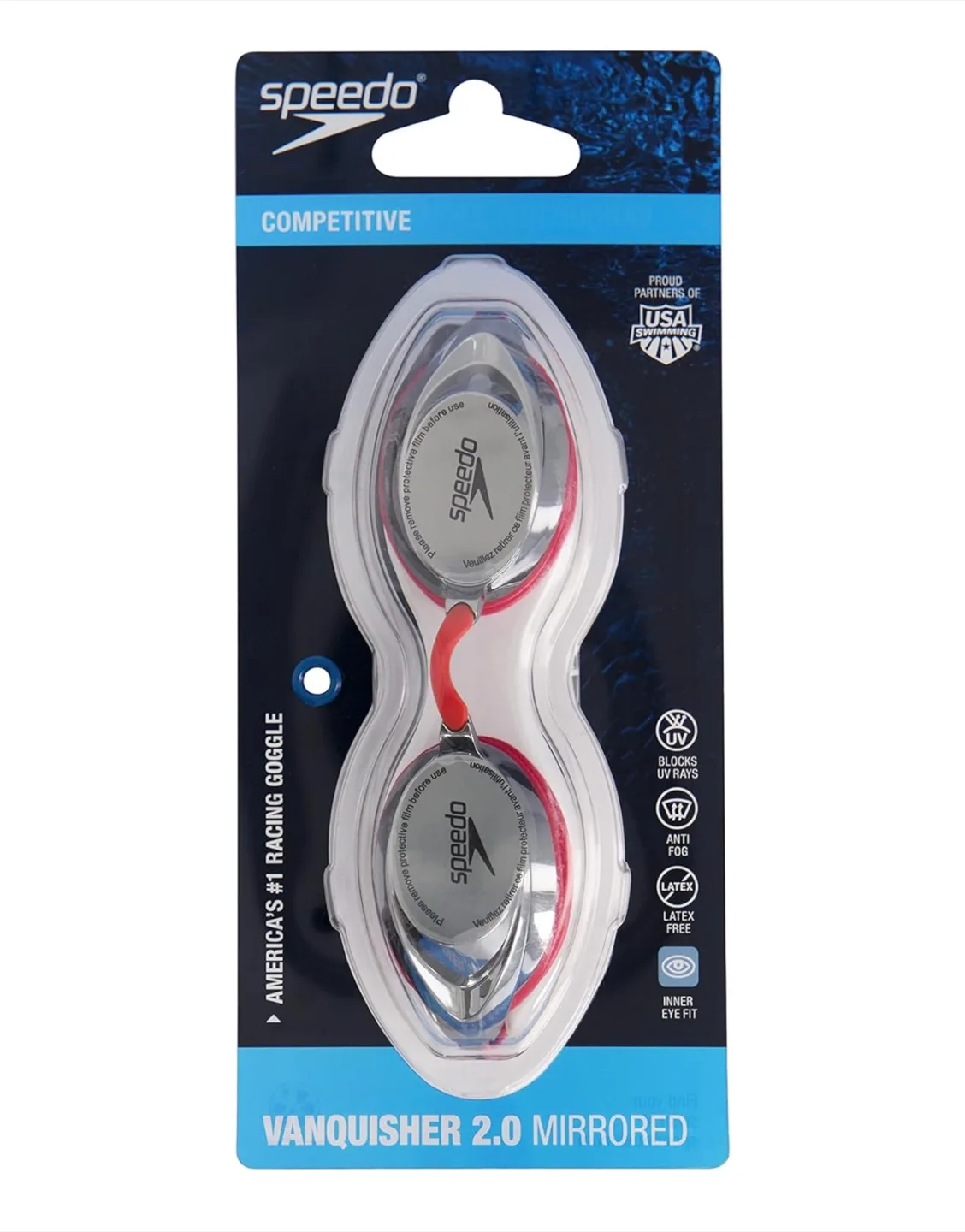 Brand New Speedo Mirrored Vanquisher 2.0 thumbnail