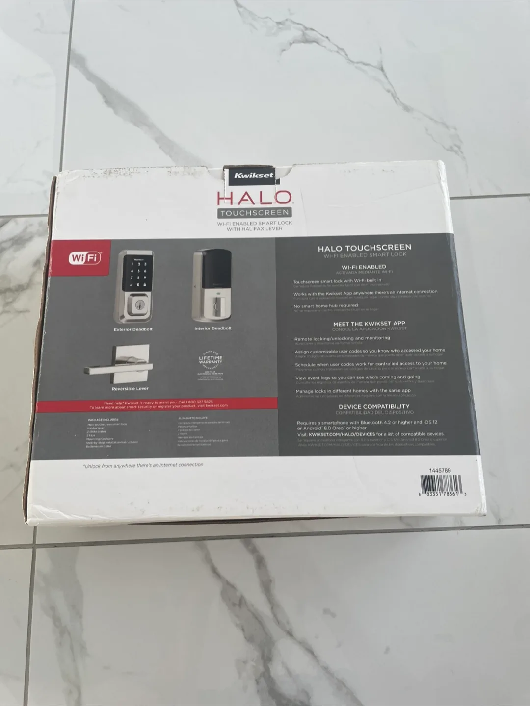 New Kwikset Halo Touchscreen Smart Lock - Halifax Lever image indicator(2)