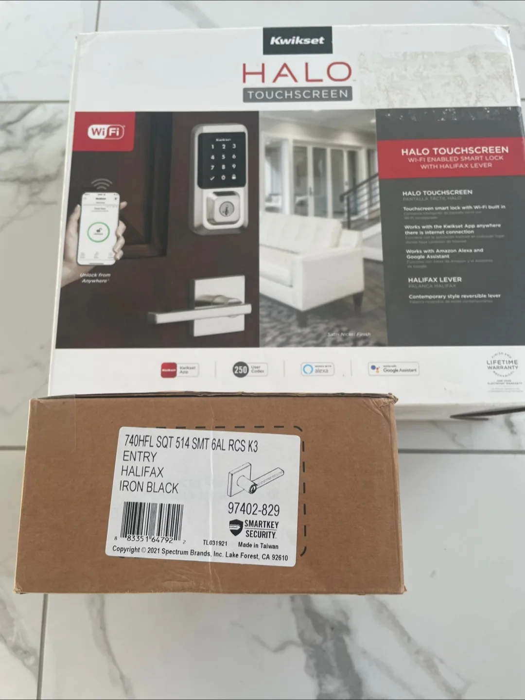 New Kwikset Halo Touchscreen Smart Lock - Halifax Lever image indicator(4)