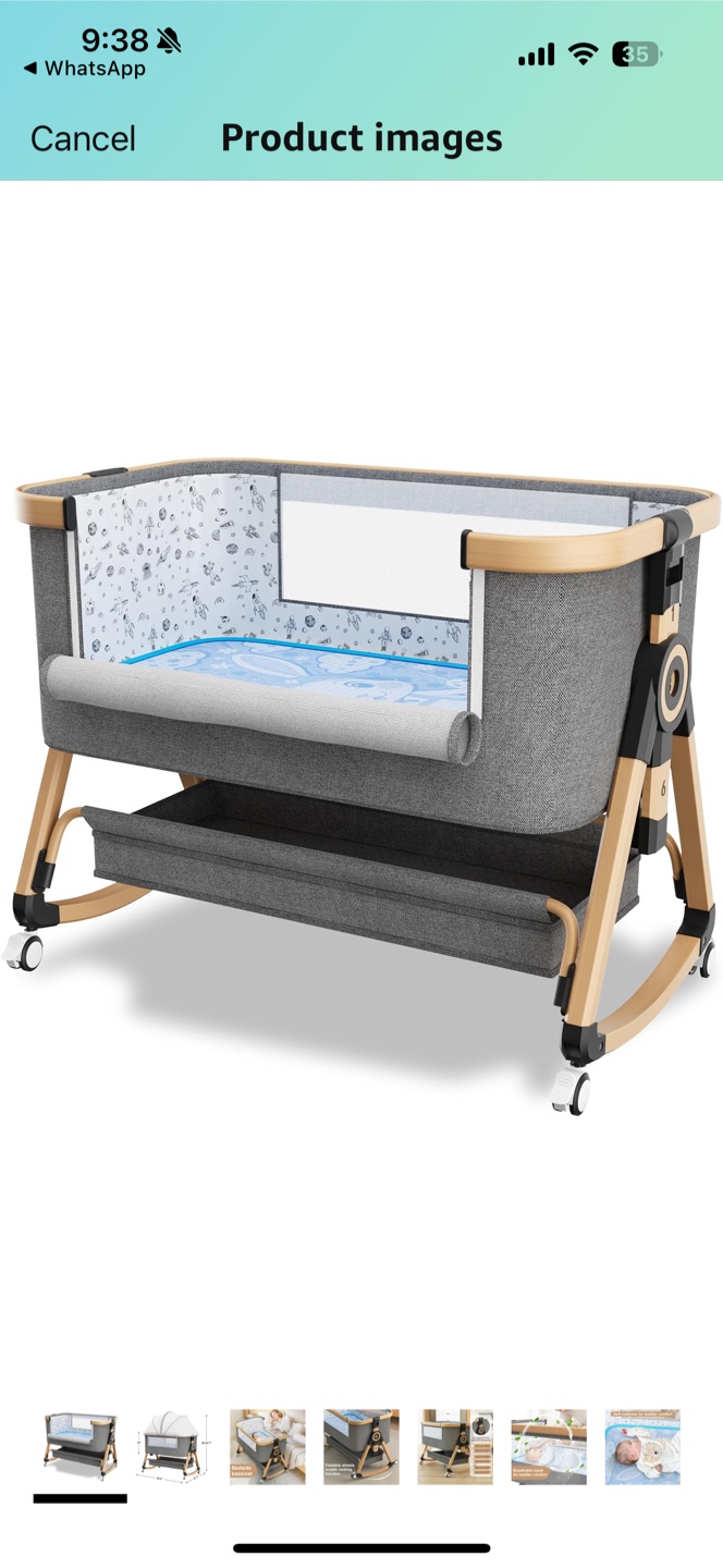 Baby bedside bassinet - photo 3