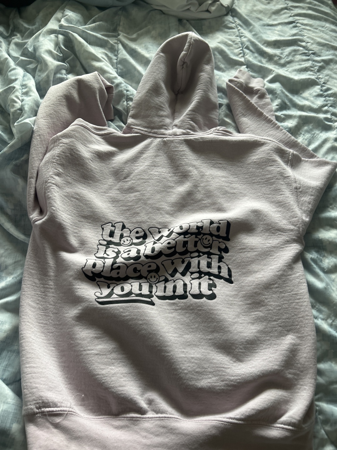 Hoodie - The World Is A Better Place - photo 2
