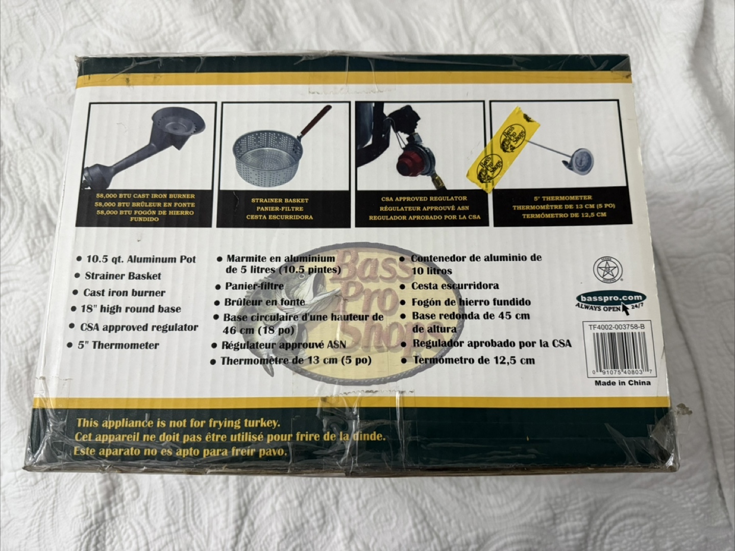 Bass Pro Shops Fish Fry Kit - New in Box - photo 3