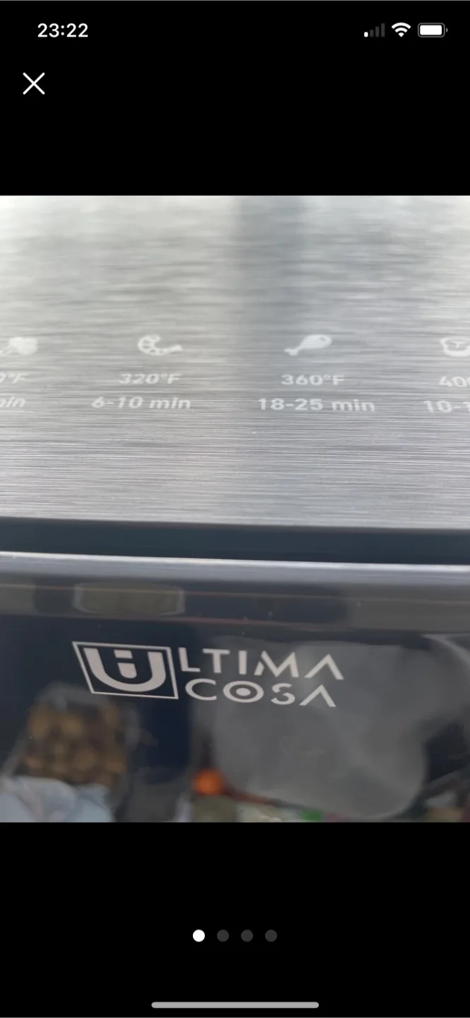 Brand New Ultima Cosa 5L Air Fryer thumbnail