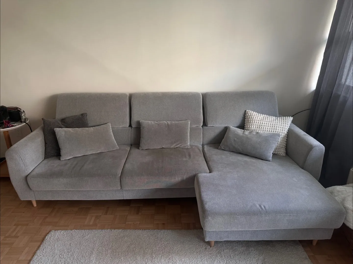 IKEA Grey Sectional Sofa