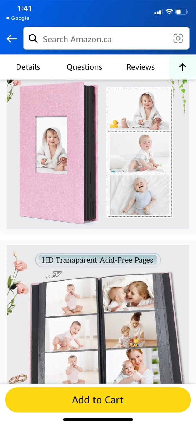 Photo Album with Linen Cover image indicator(2)