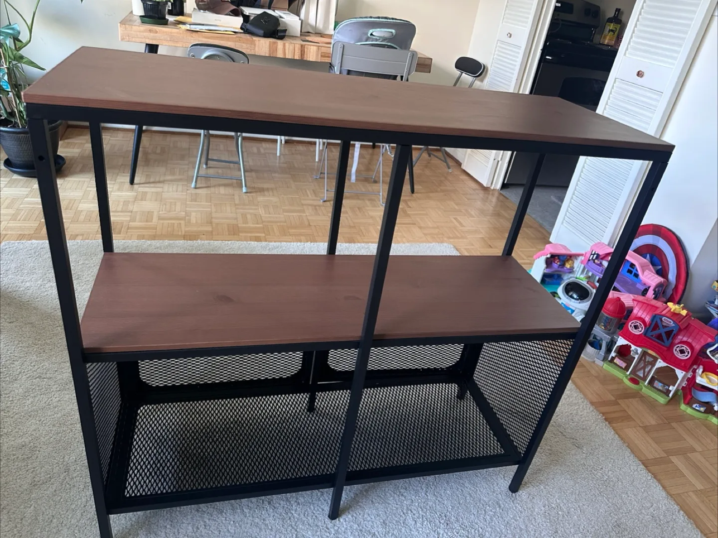 IKEA FJÄLLBO Shelf Unit - Brown/Black
