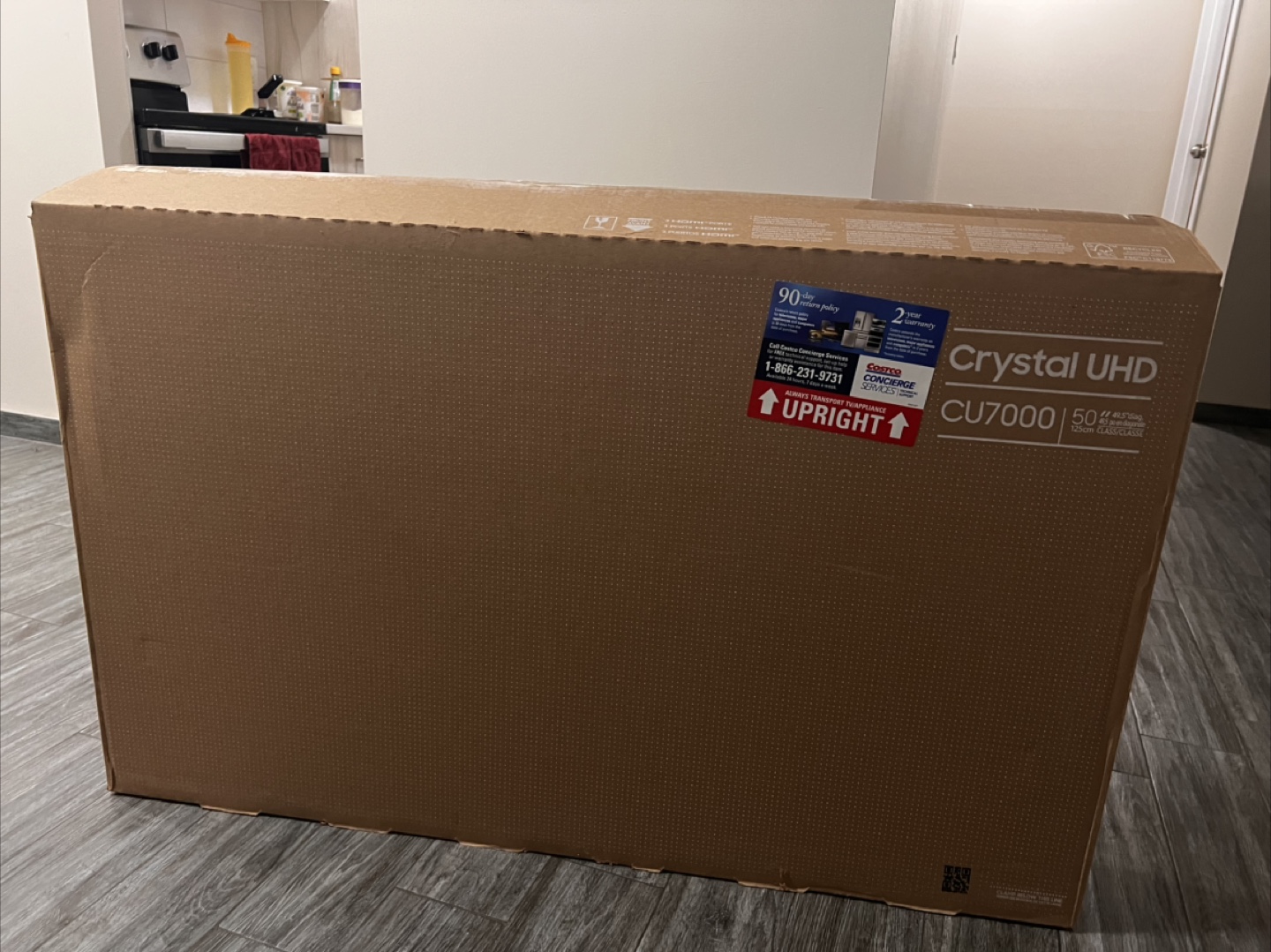 Samsung 50" Crystal UHD CU7000 TV - Like New!