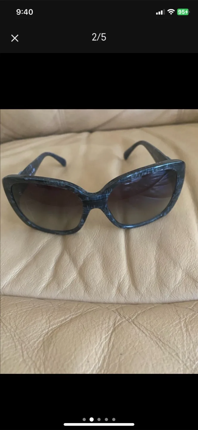 Chanel Sunglasses with Case image indicator(2)