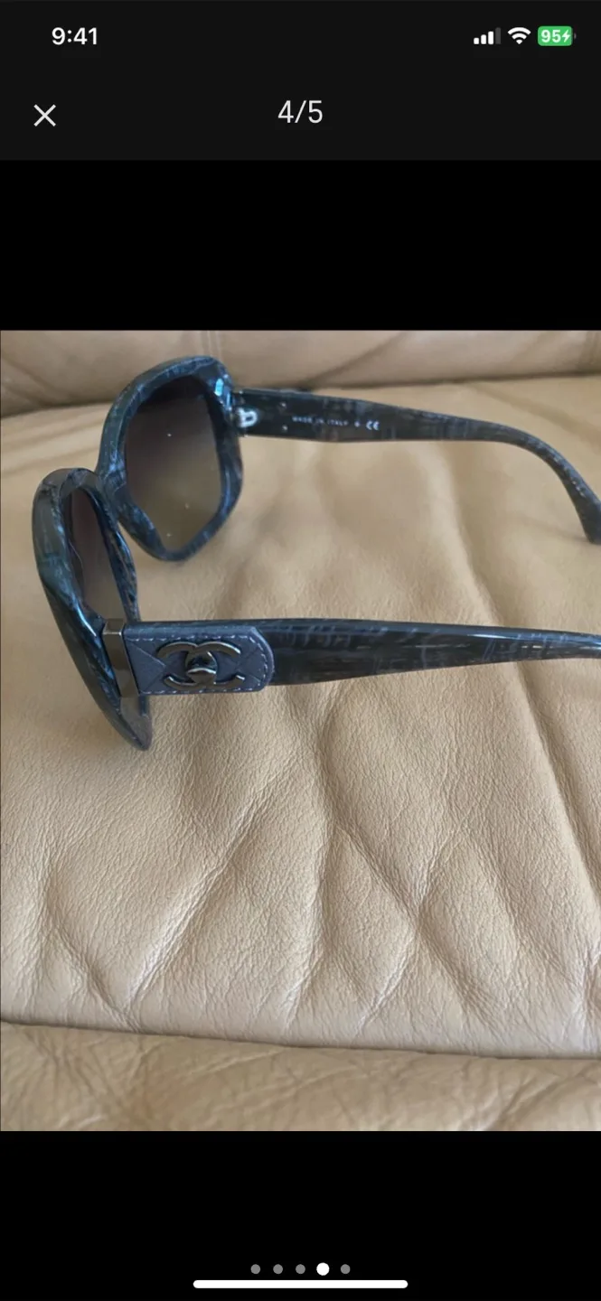 Chanel Sunglasses with Case image indicator(4)