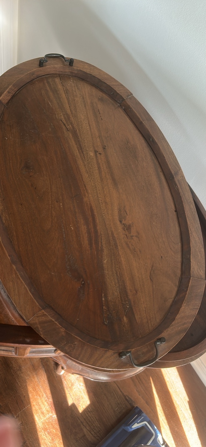 Vintage Wooden Tea Cart - photo 3
