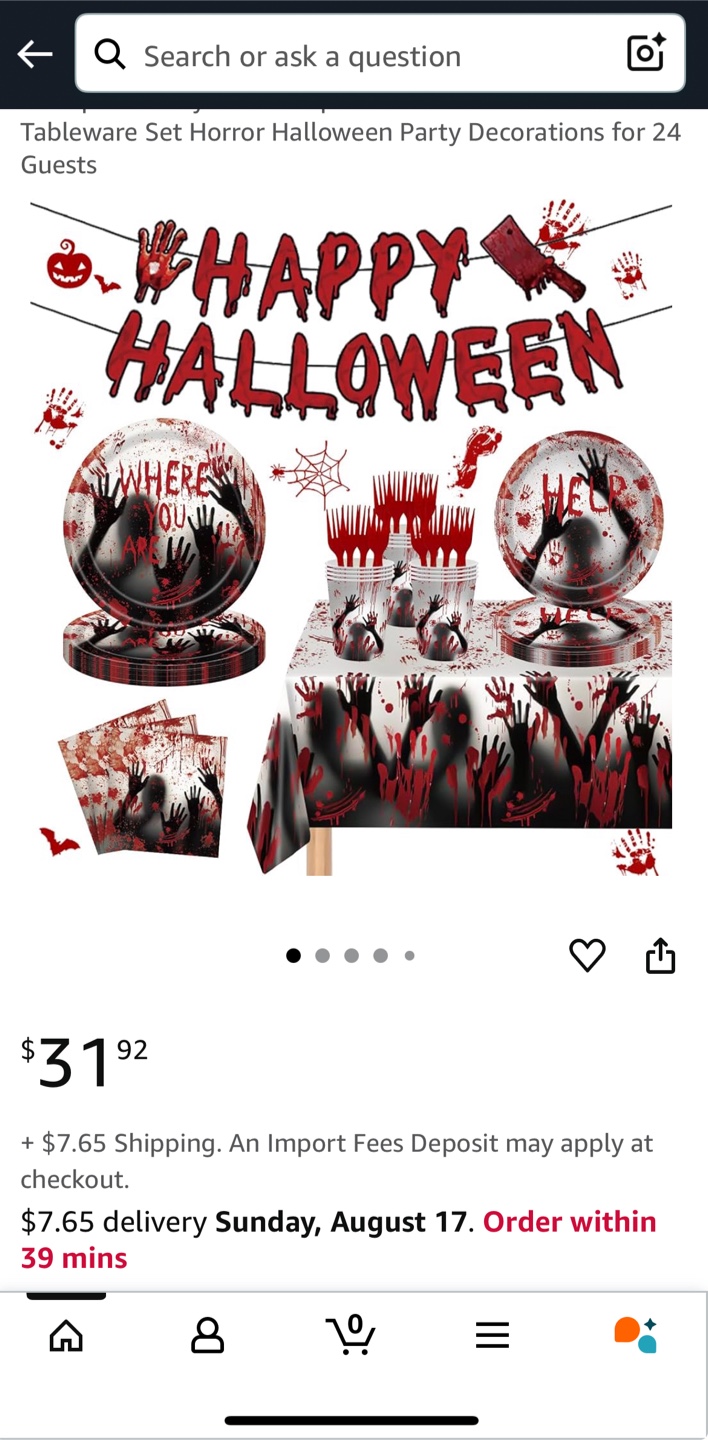 122PCS Halloween Scream Party Supplies - photo 4