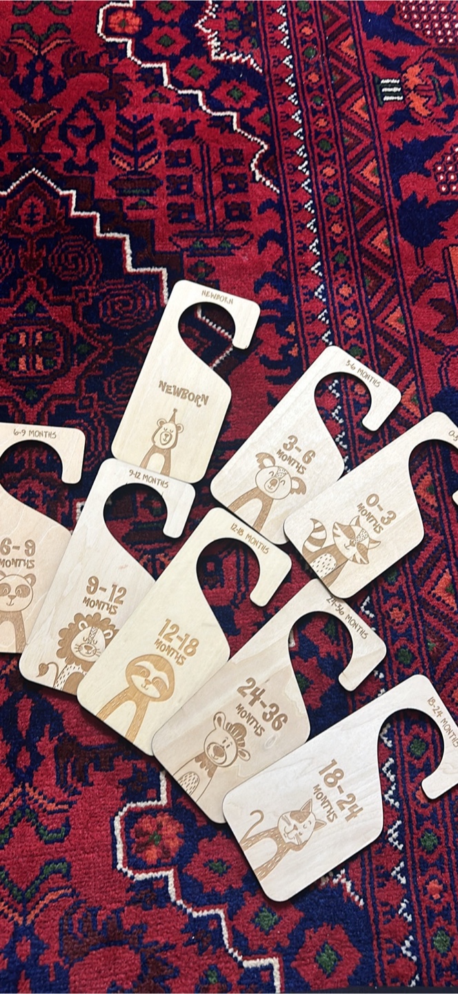 Wooden 8 pcs baby closet dividers. - photo 4