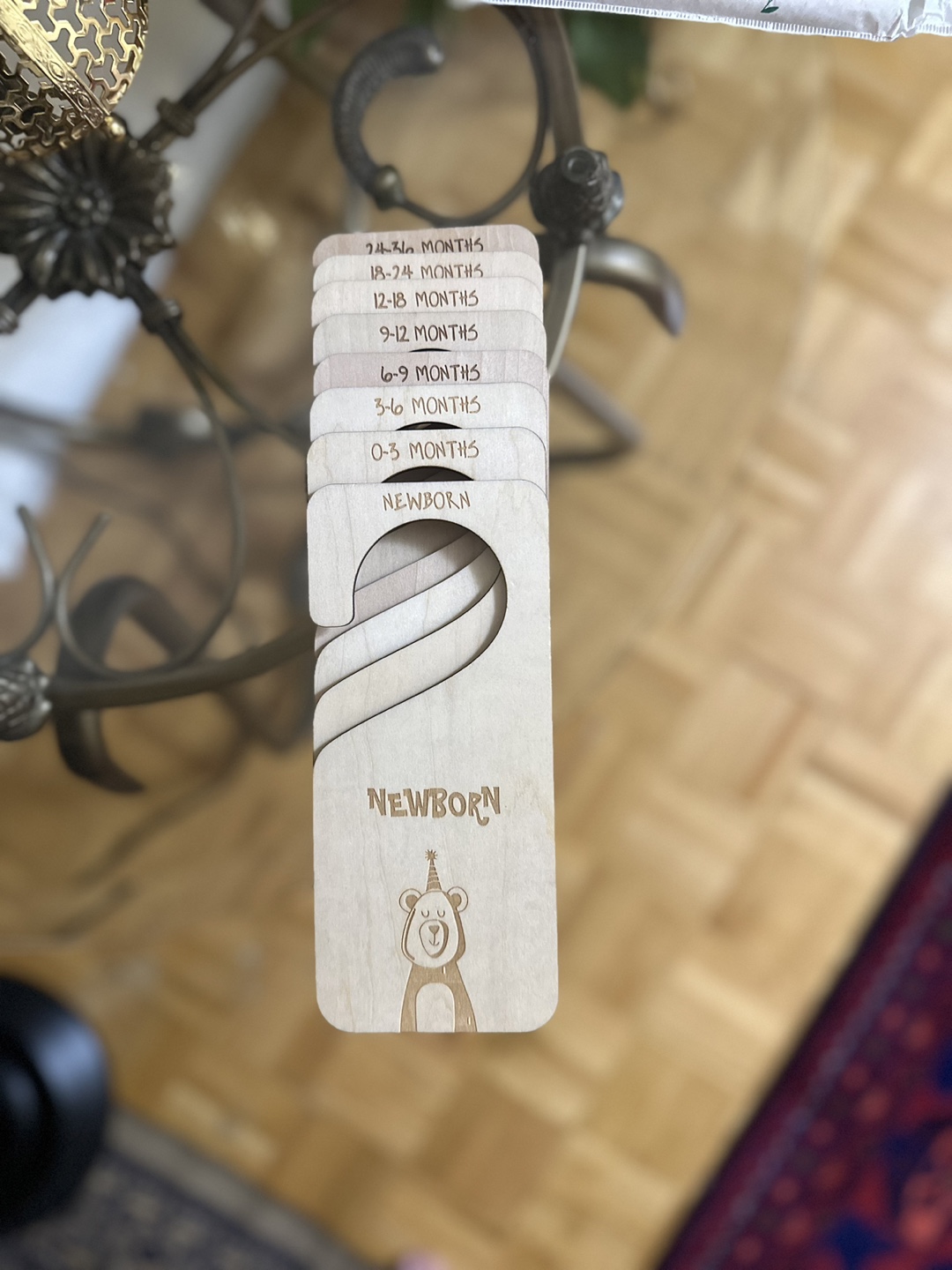Wooden 8 pcs baby closet dividers. - photo 2