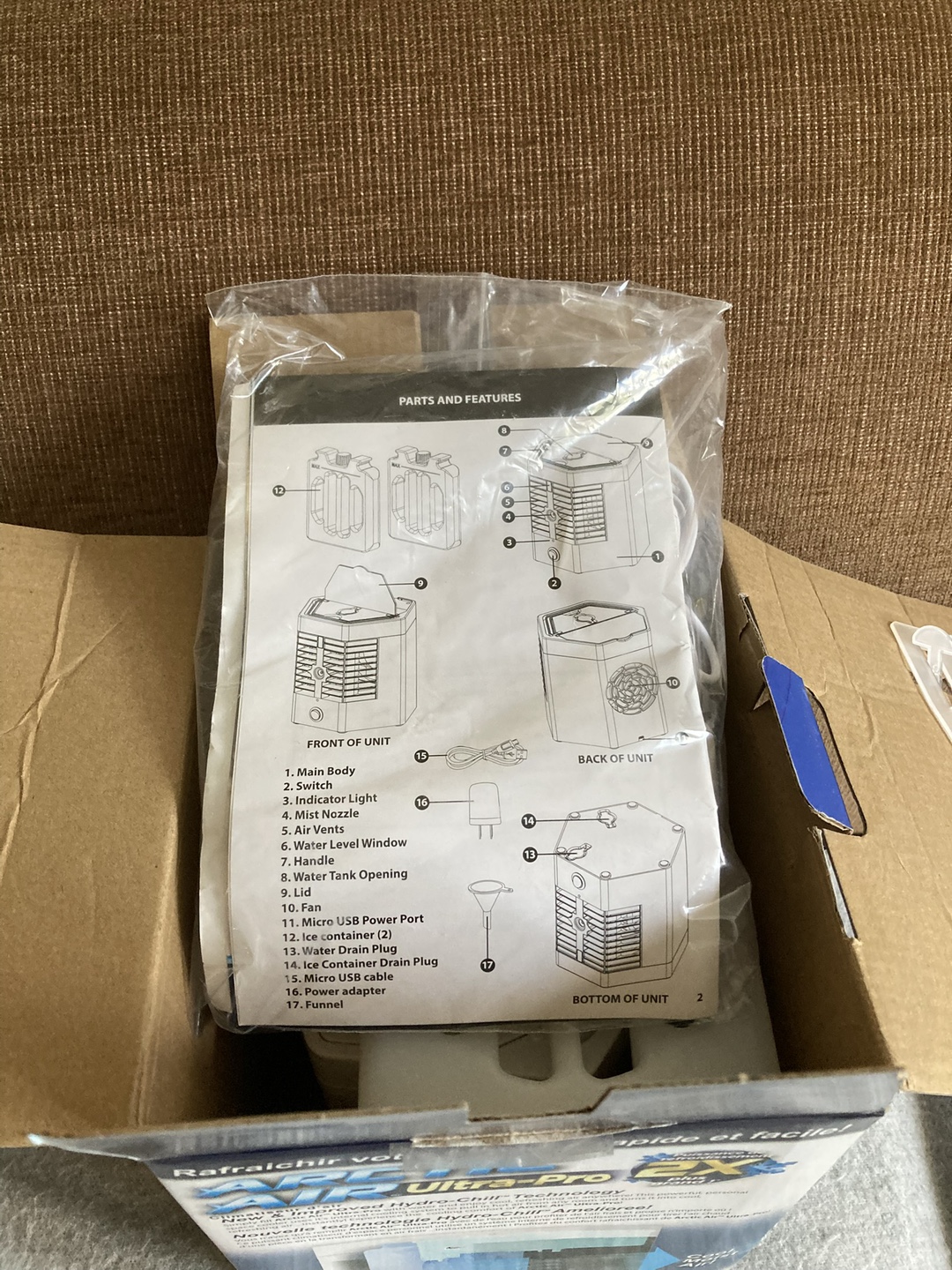 Arctic Air Ultra Pro portable air conditioner - photo 4