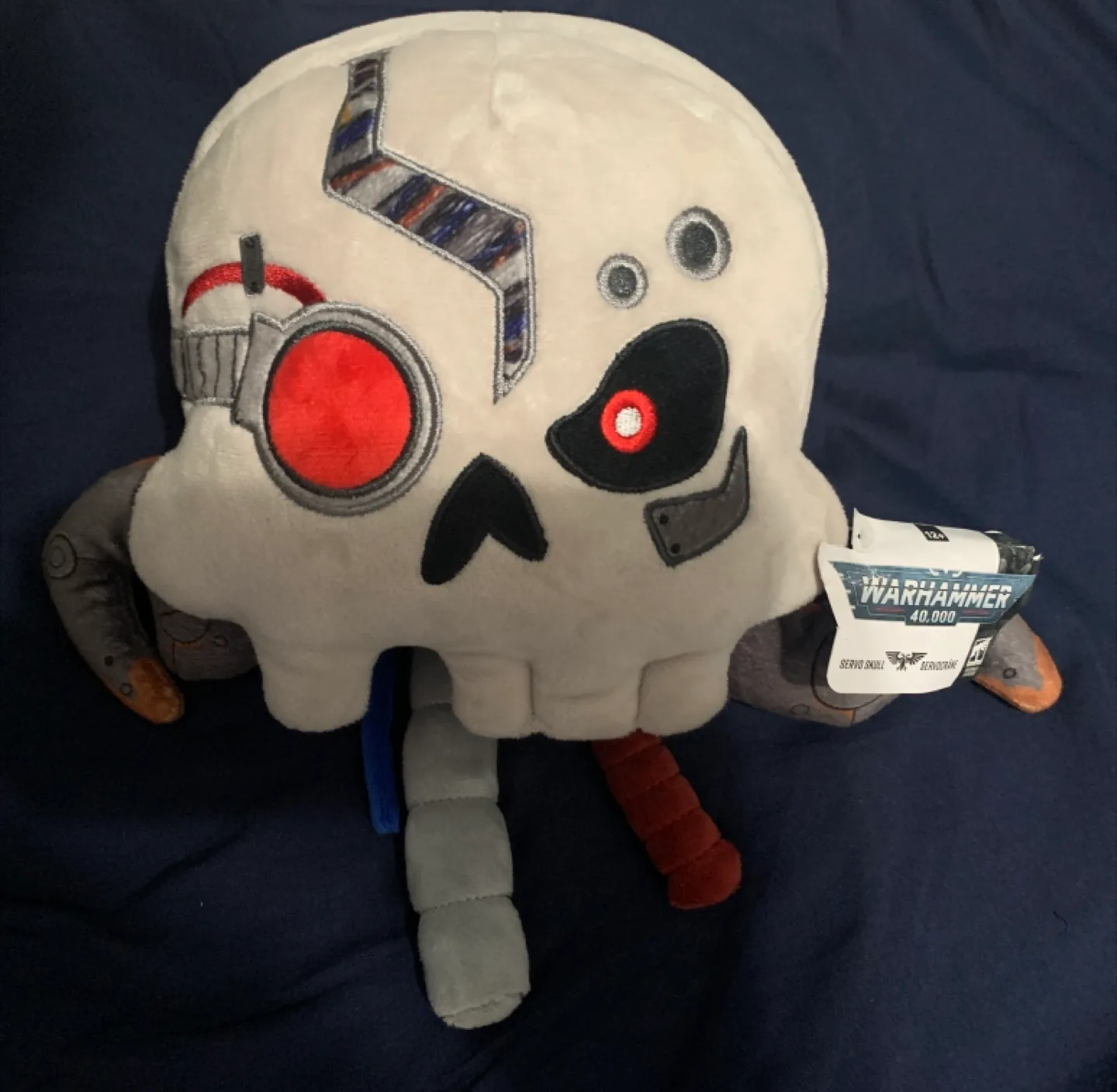 New Warhammer 40K Servo Skull Plush 11 Inch thumbnail