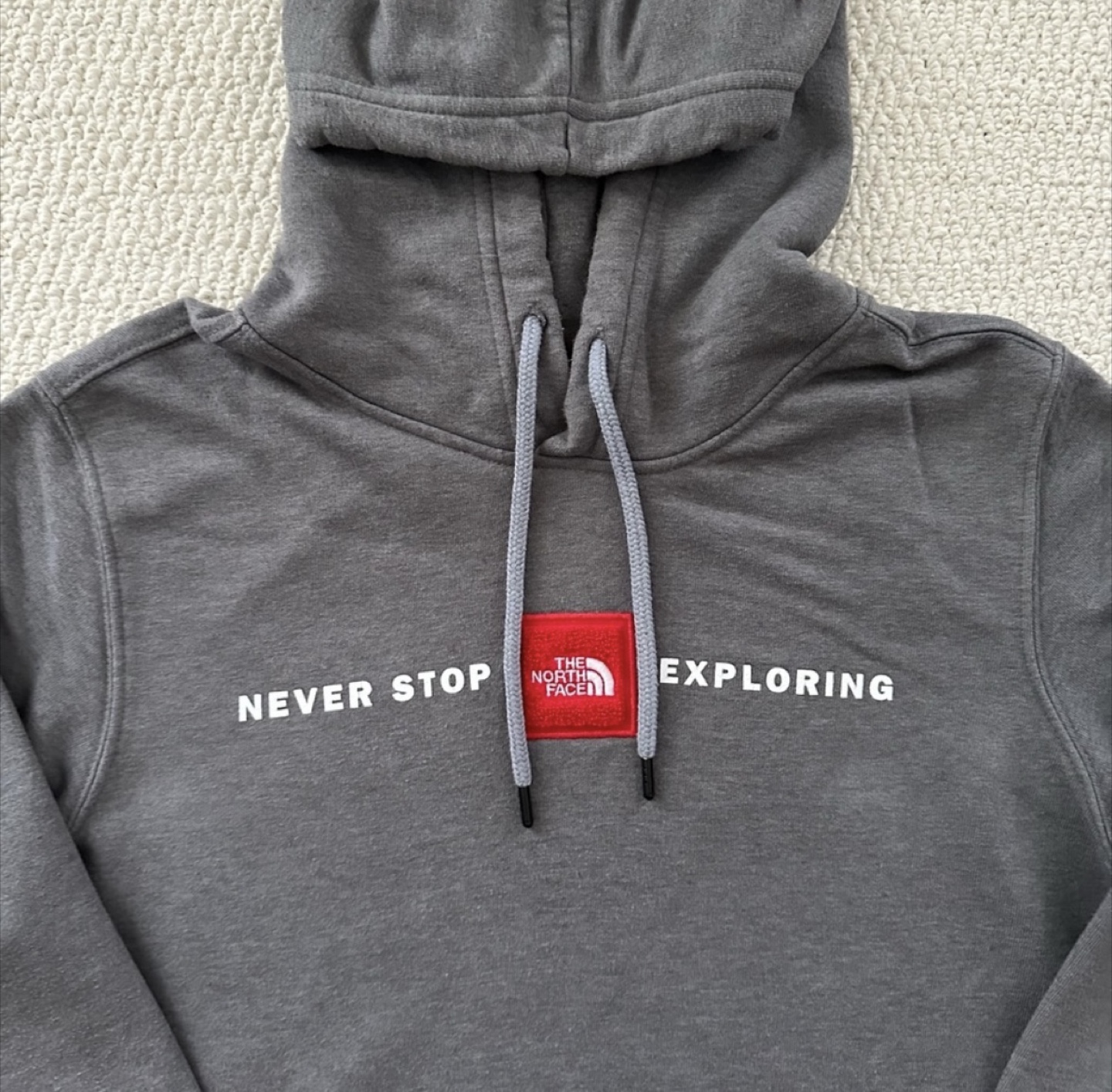 The North Face Grey Hoodie - Size S - photo 2