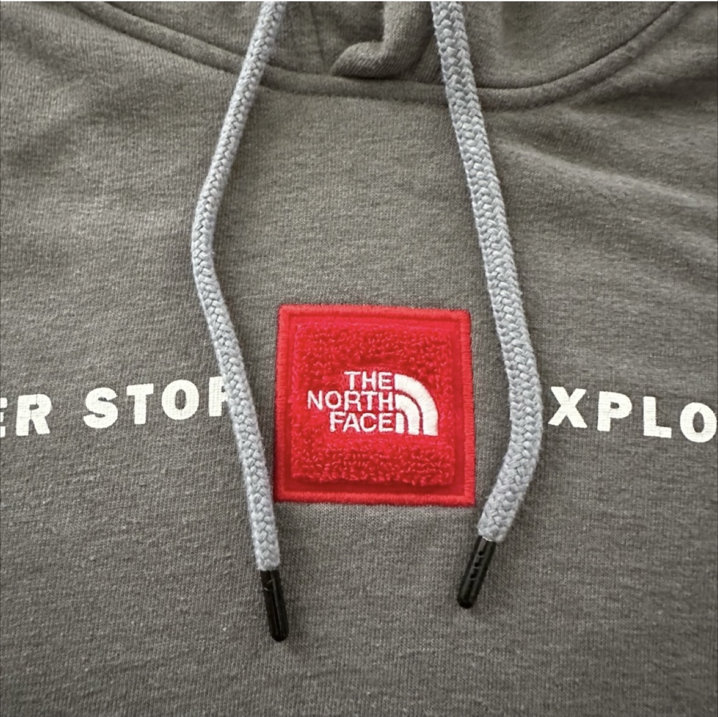 The North Face Grey Hoodie - Size S - photo 3