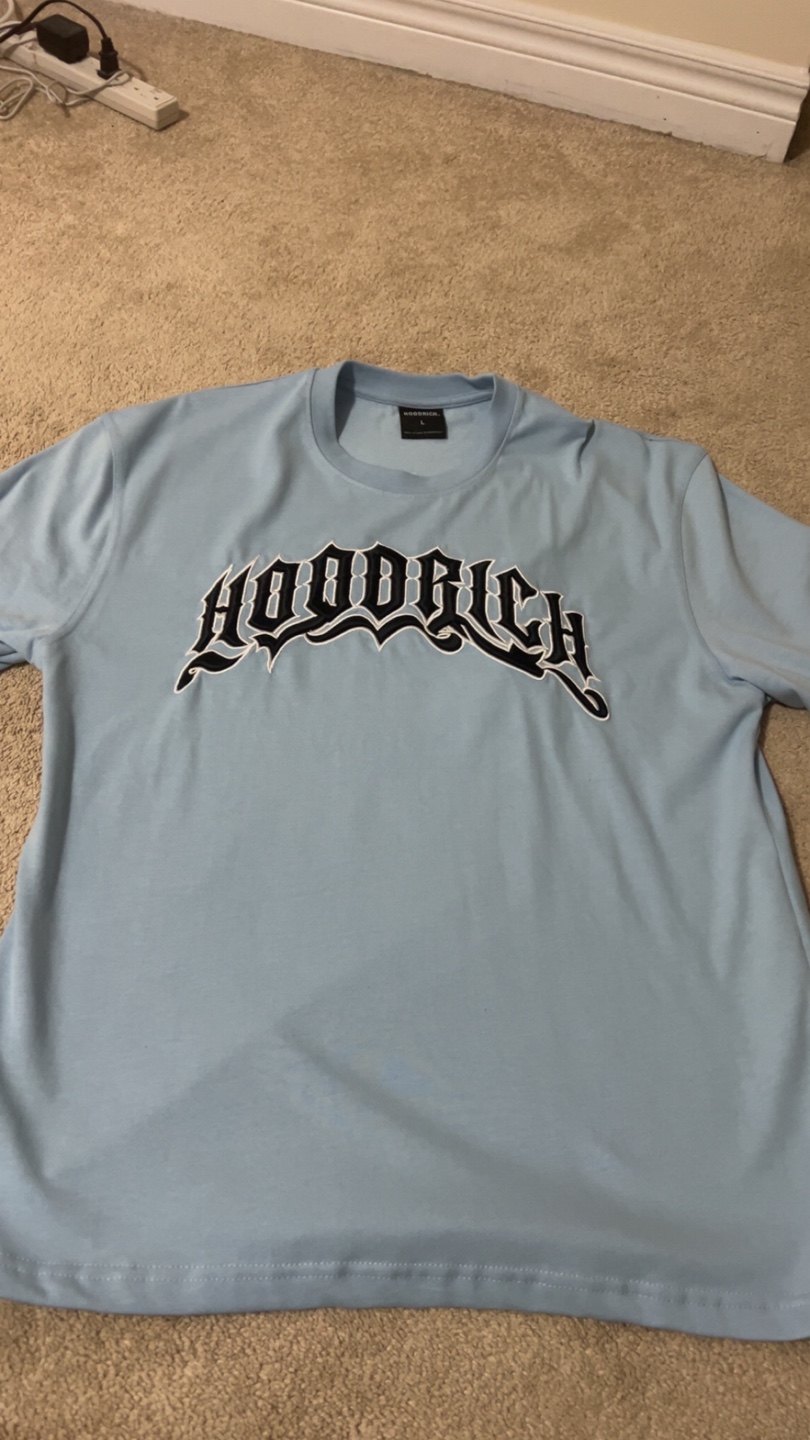 Hoodrich T-shirt - Size L - Blue