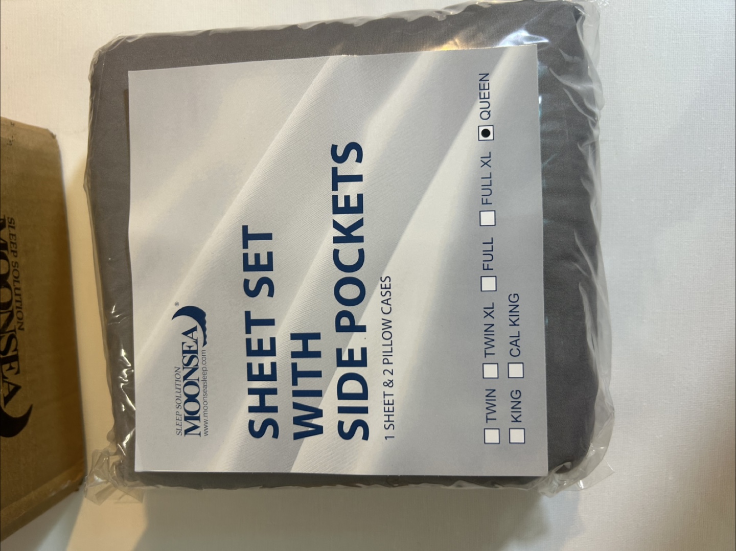 Moonsea Queen Sheet Set with Side Pockets - New! - photo 2
