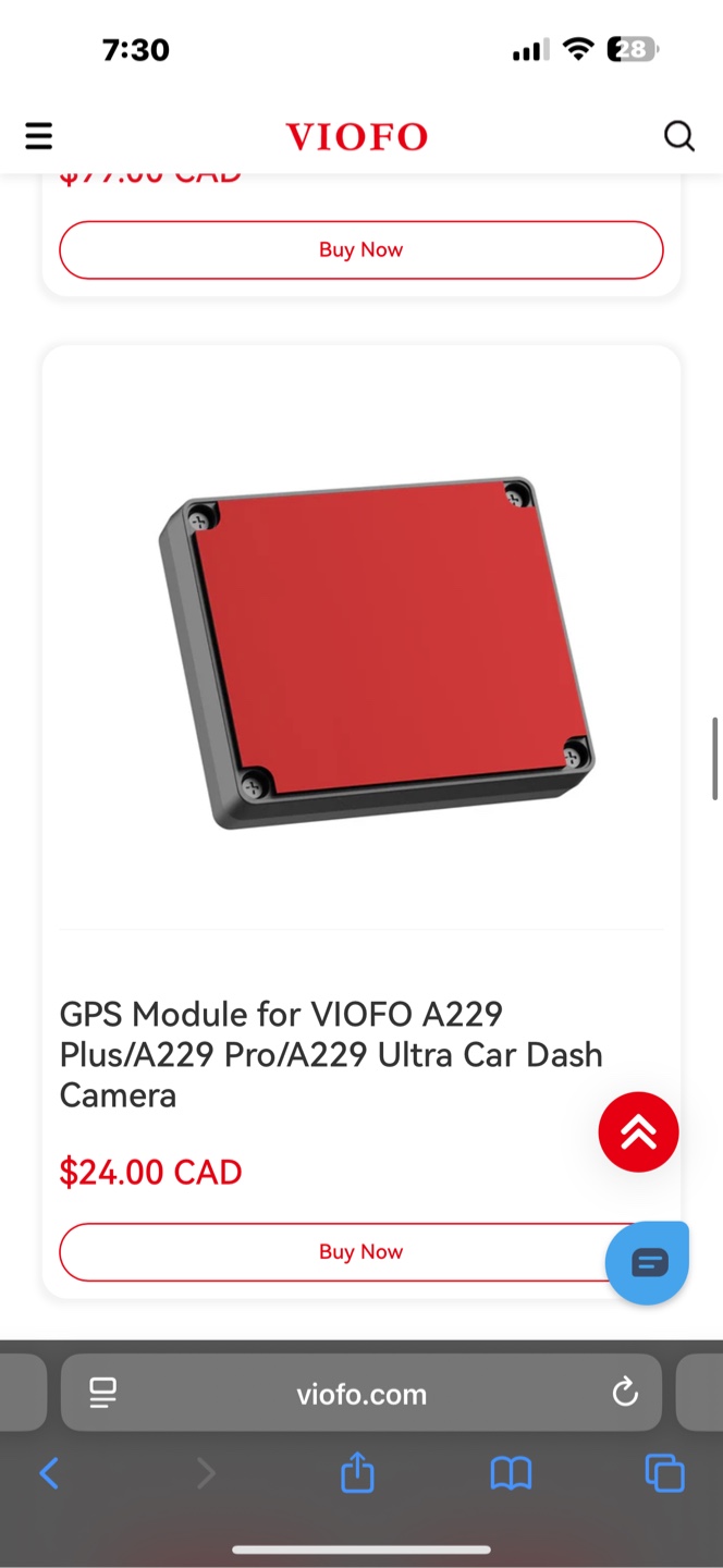 VIOFO A229 Pro 2CH Dash Cam - Like New! - photo 4