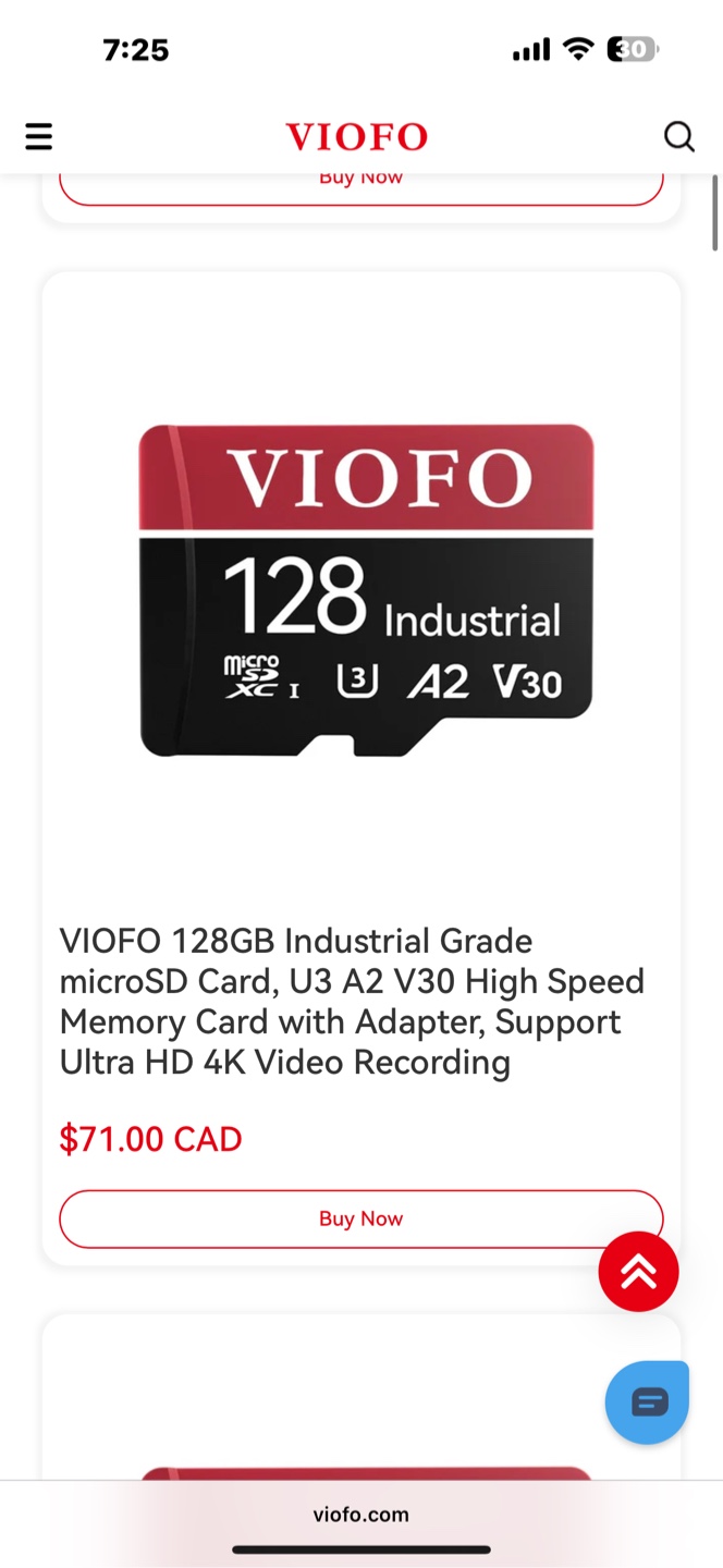 VIOFO A229 Pro 2CH Dash Cam - Like New! - photo 3